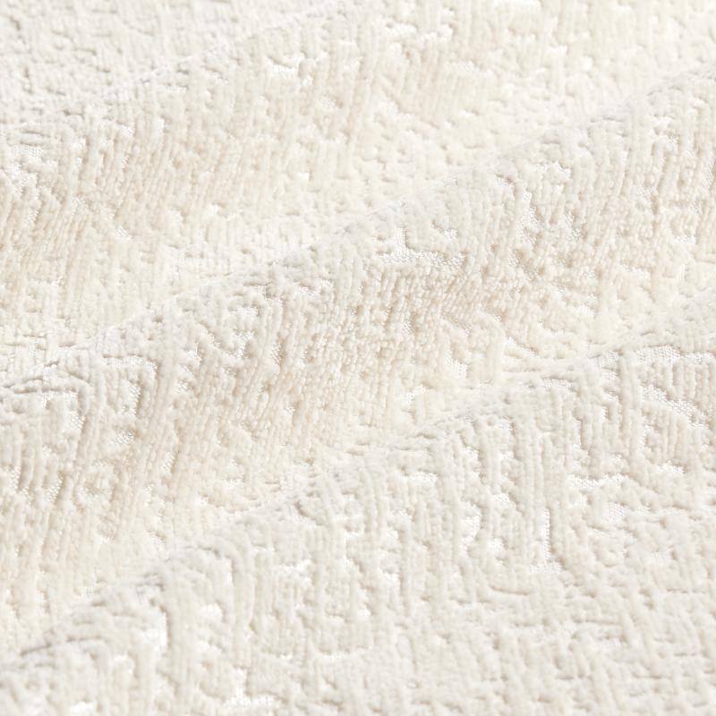 141.7" Chenille 4 Seater Upholstered Sofa with 2 Ottoman