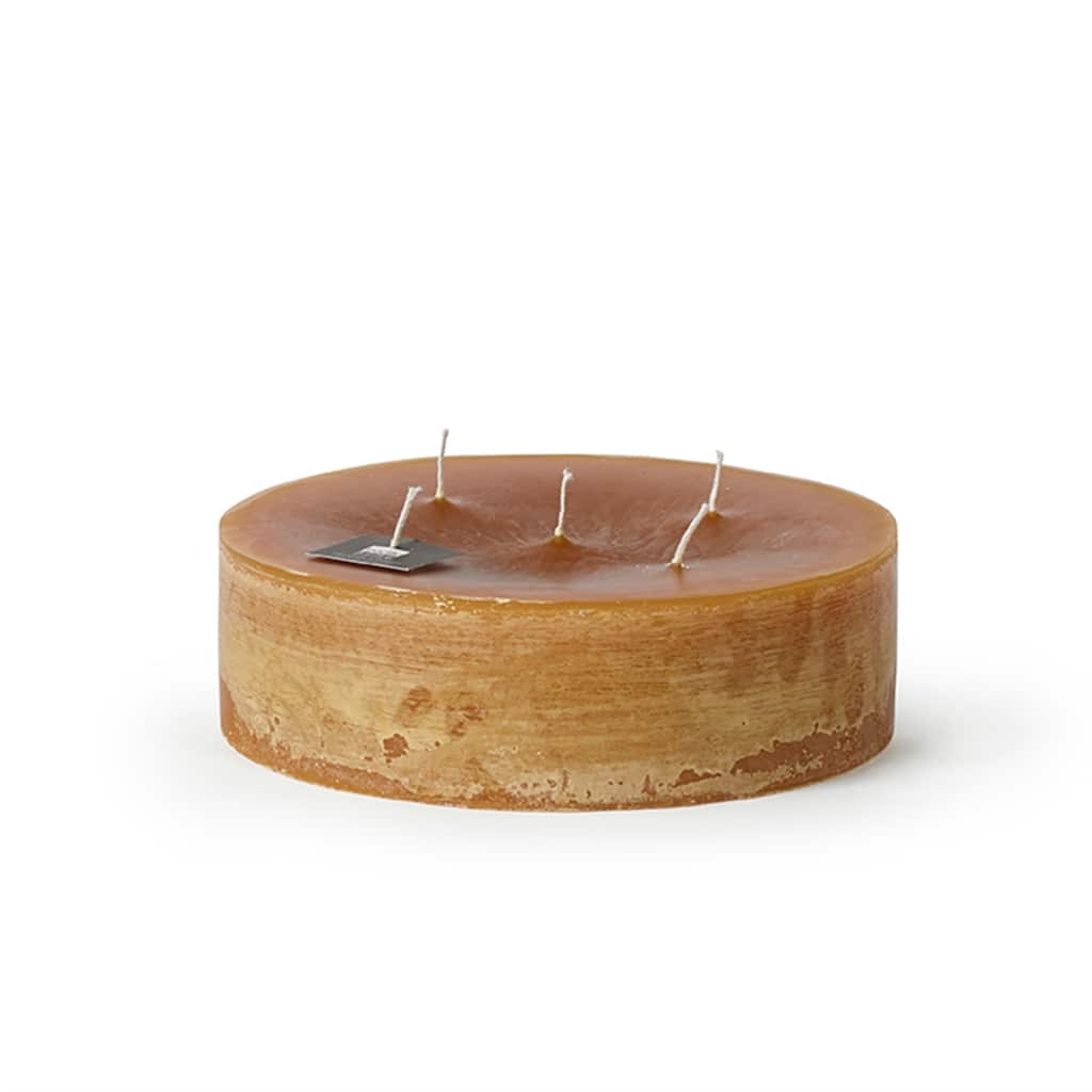 Pillar 5-Wick Super Candle 9.5"x2.75"H Chamois