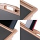 preview thumbnail 7 of 17, Arlo Breakfast Tray with Flip Top Gray and Natural Finish