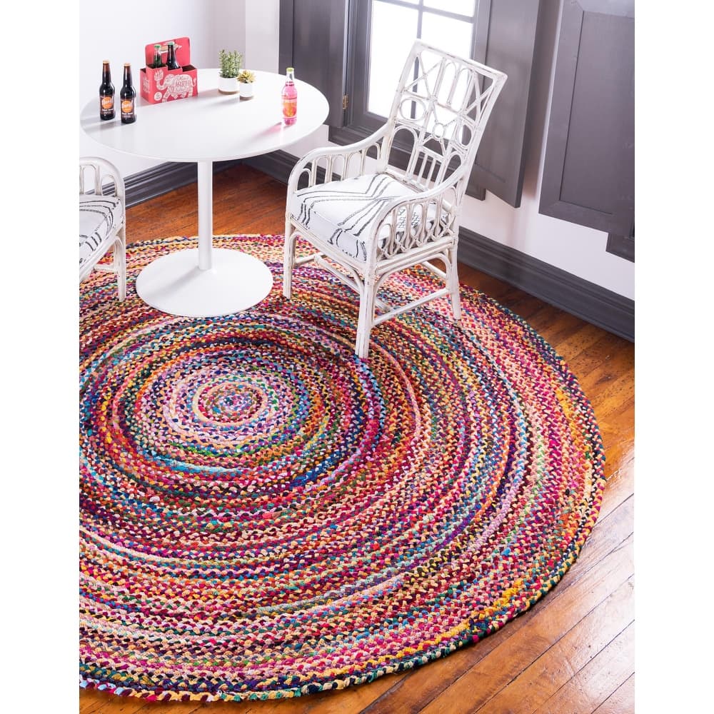 Braided Slin Collection Area Rug