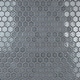 preview thumbnail 3 of 14, Merola Tile Hudson Due 2" Hex Imperial Grey 10-7/8" x 12-5/8" Porcelain Mosaic Floor and Wall Tile