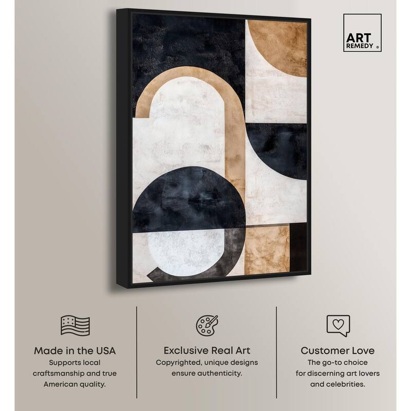 Arching Forms I Canvas by Art Remedy