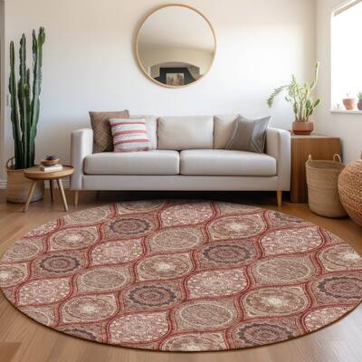 Premium Washable Super Soft Boho Mosaic Mayfield Rug