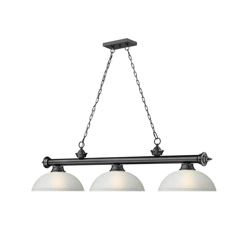 Cordon 3 Light Billiard - Bronze Plate