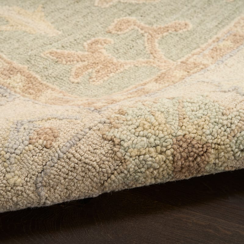 Nourison Maison Indoor only Green Persian Area Rug