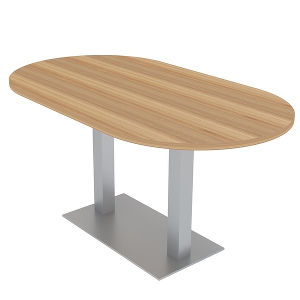 Silver Orchid Falconetti Acrylic and Glass Dining Table Bed Bath