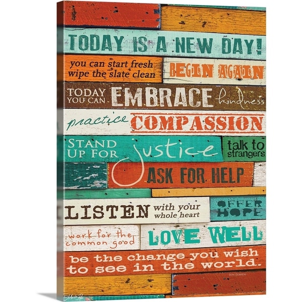 "A New Day" Canvas Wall Art