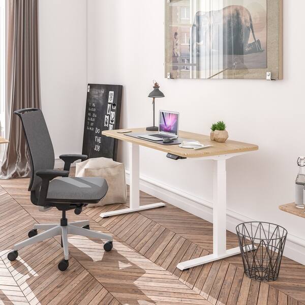 Ergonomic Standing Desk Base Workstation Small Frame Computer Desks