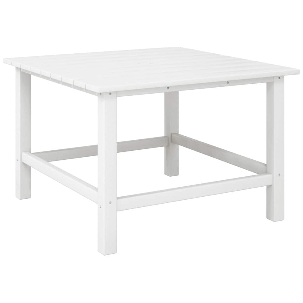 Polytrends Laguna Kids Outdoor 31" Square Poly Dining Table