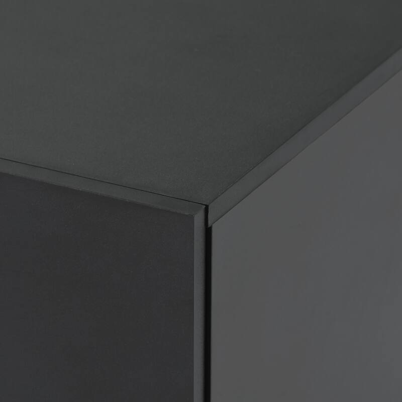 Modern TV Stand for 80" TV,TV Console Table with 3 Doors, Media Console Table, Entertainment Center with Large Storage Cabinet