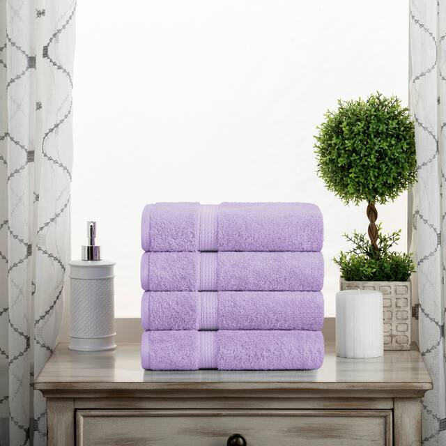 Marche Egyptian Cotton 4 Piece Hand Towel Set by Miranda Haus