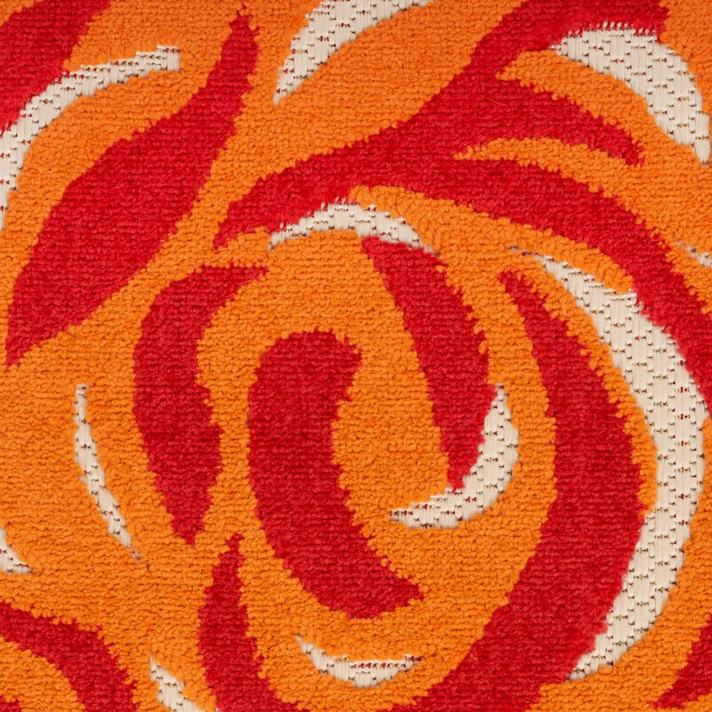 Nourison Aloha Indoor/Outdoor Floral Area Rug