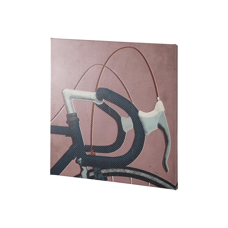 Bike Handle II (30 x 30) Canvas Art Print