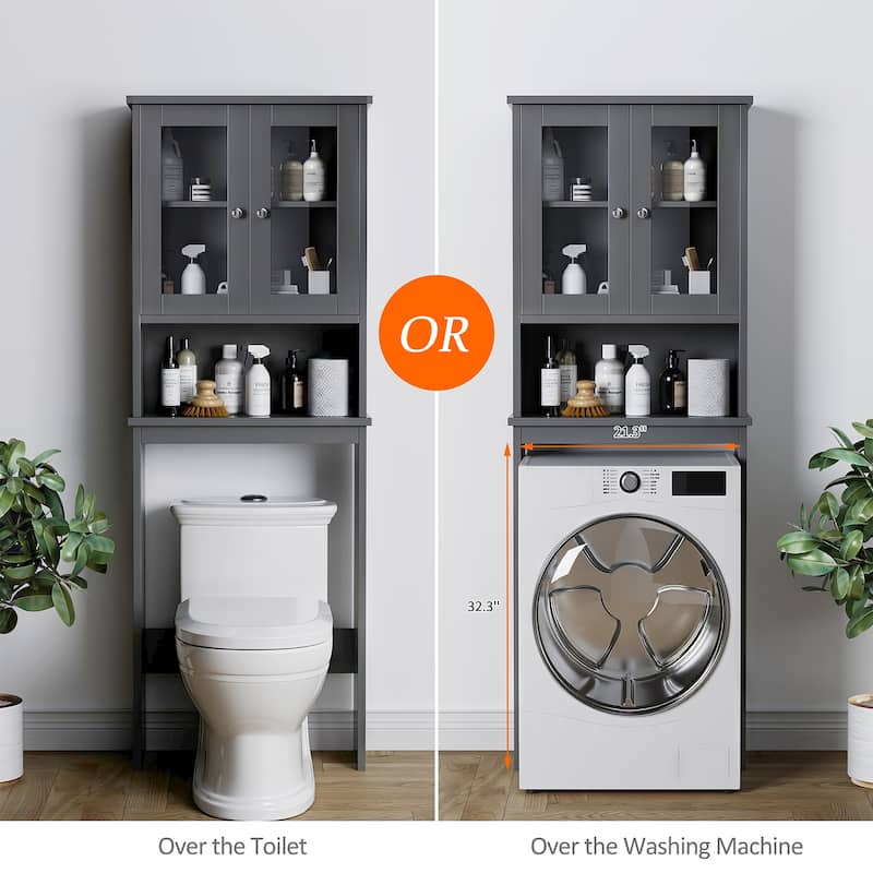 Futzca Over The Toilet Storage Cabinet