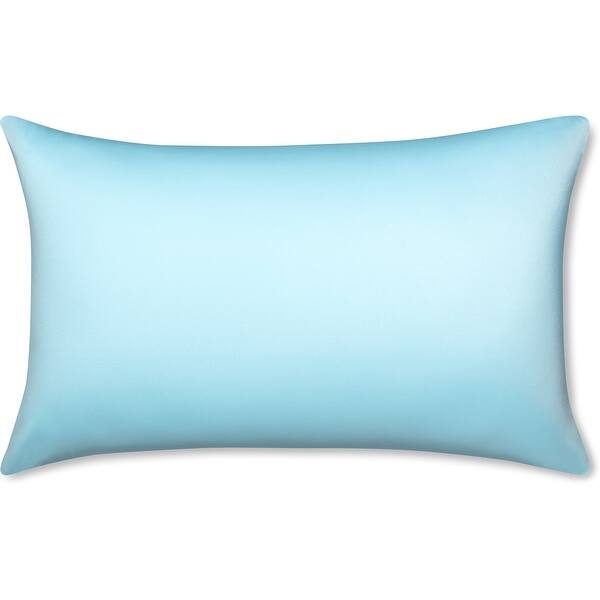 Throw Pillow Cozy Soft Microbead Sweat Baby Blue 1 Pc On Sale Bed