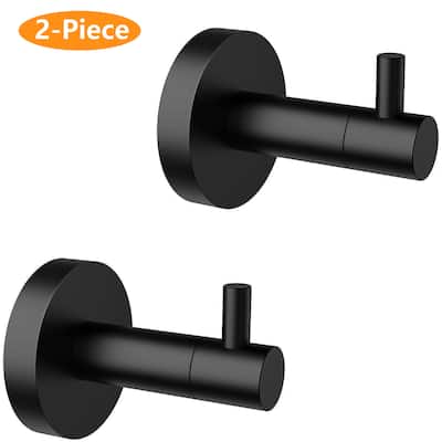 Bath 2 Pack Knob-Hook Towel Hook Robe Hook