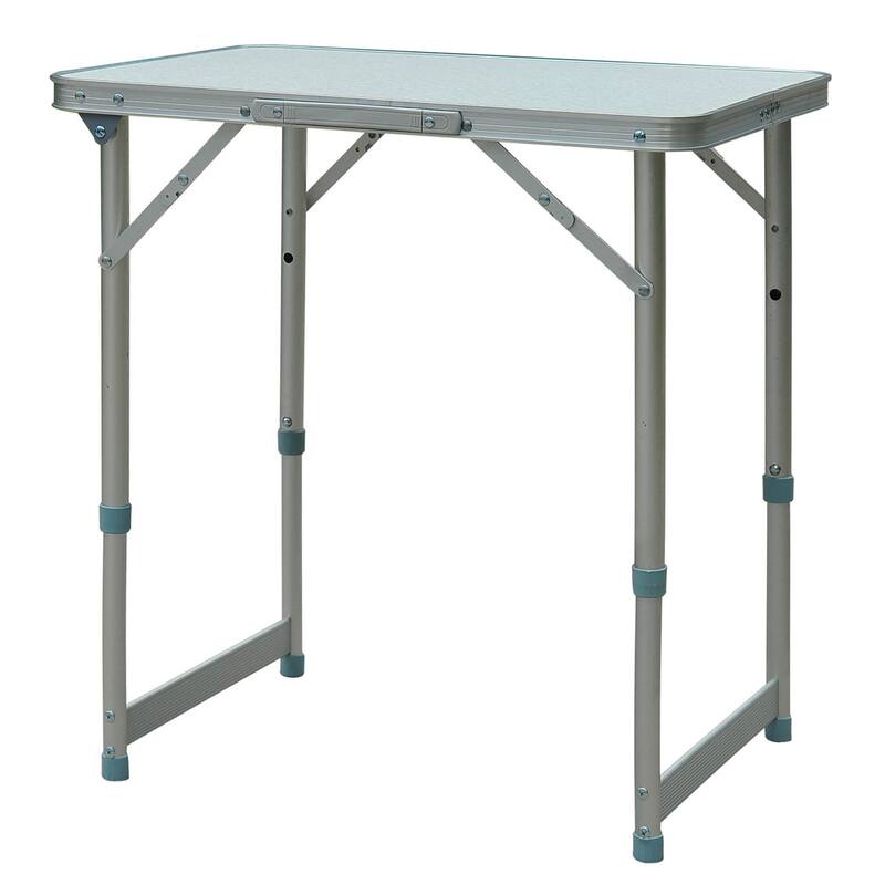 Outsunny Folding Camping Table With Height Adjustability