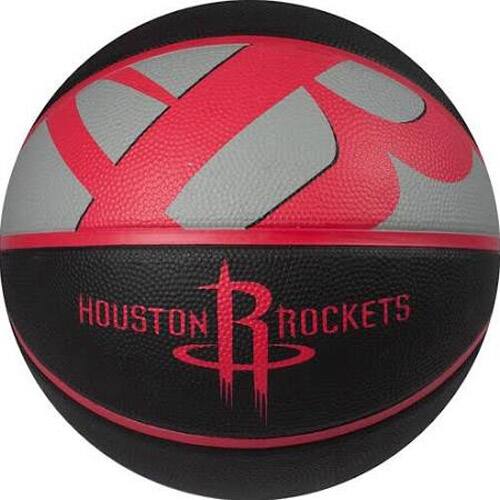 Shop Spalding Nba Courtside Houston Rockets Outdoor Rubber