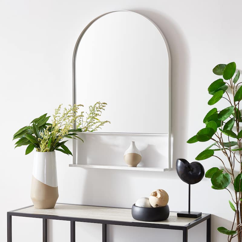 SAFAVIEH Yuriko 24 x 36-inch Arch-Crowned Top Mirror - 4"W x 24"D x 36"H
