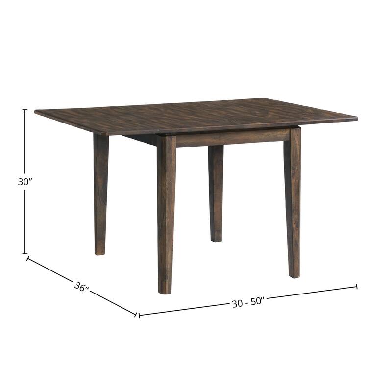 Kauai 36 x 30-40-50 Drop Leaf Table