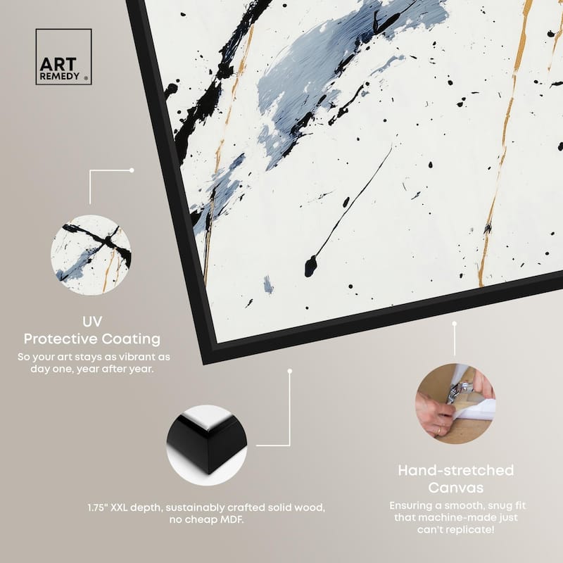 Splintered Impact II Canvas by Art Remedy