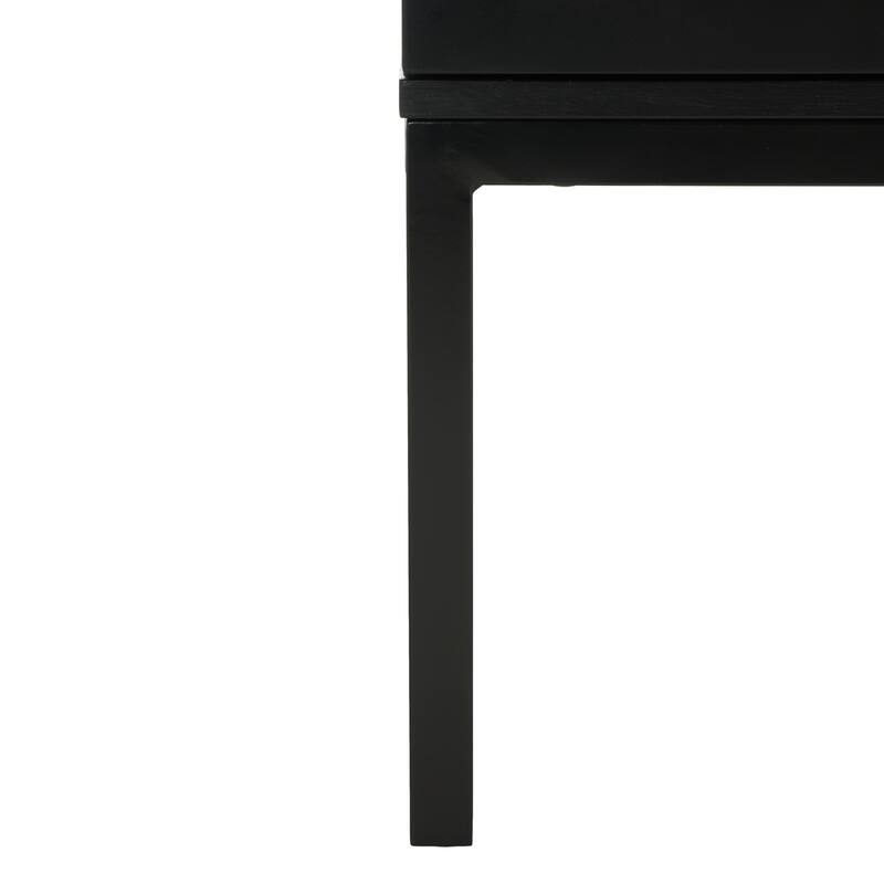 SAFAVIEH Tabetha 2-Shelf Rattan Sideboard - 54 In. W x 15 In. D x 33 In. H - 54Wx15Dx33H