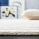 preview thumbnail 7 of 8, SAFAVIEH Handmade Metro Pille Modern Stripe Wool Rug