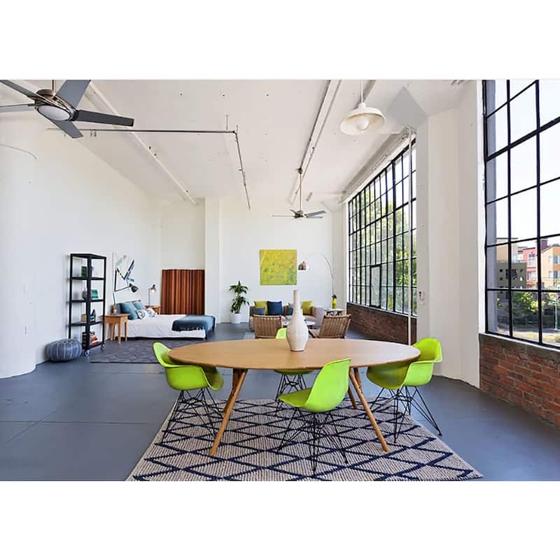 Modern Color Pyramid Seat Height DSW Molded Armless Plastic Dining Room Chairs Black Wire Eiffel Dowel Legs