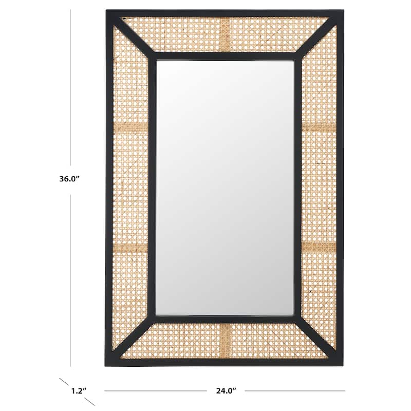 SAFAVIEH Tulia 24" Mirror - 24" W x 1" D x 36" H