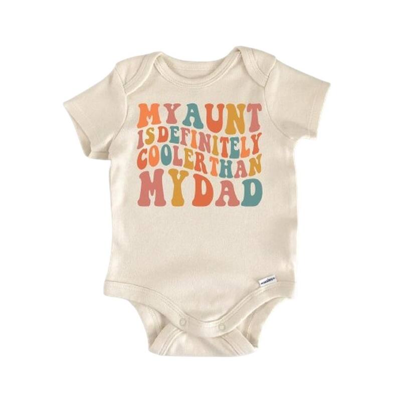 My Aunt - Baby Boy Girl Clothes Infant Bodysuit Funny Cute Newborn