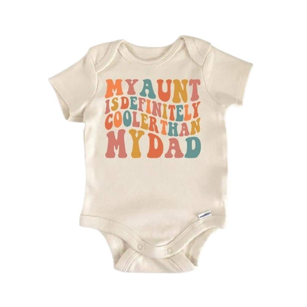 My Aunt - Baby Boy Girl Clothes Infant Bodysuit Funny Cute Newborn