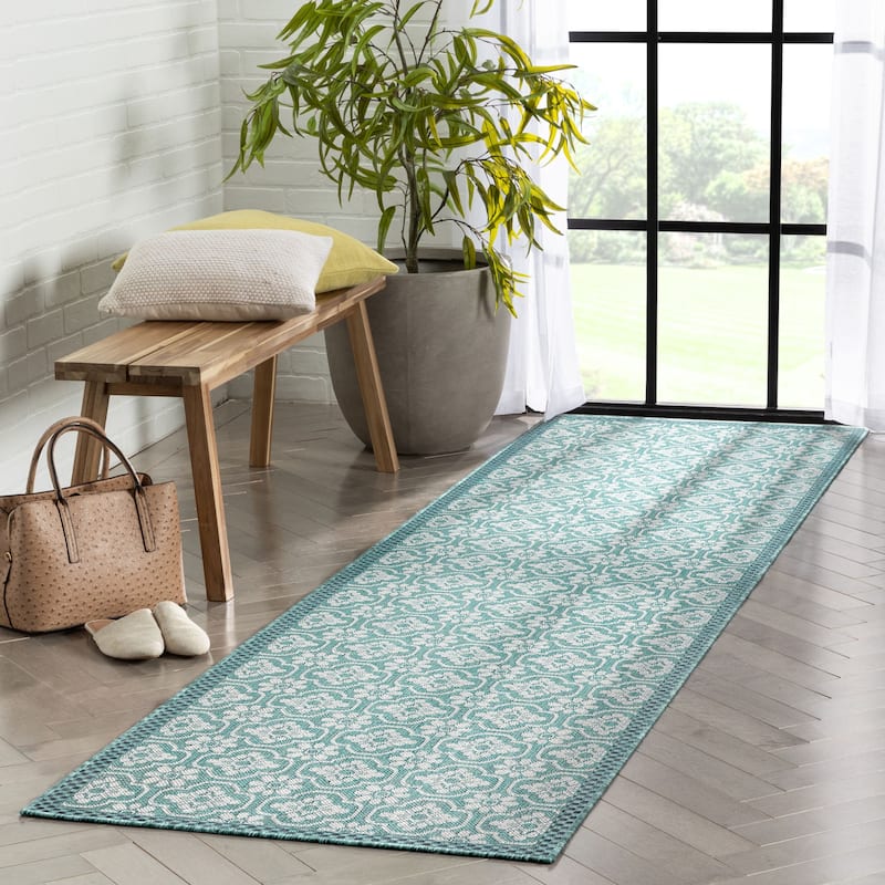 Well Woven Medusa Manola Indoor Outdoor Flatweave Tribal Area Rug