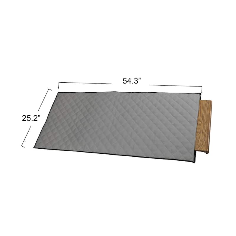 Household Essentials Quilted Table Leaf Storage Bag - 0.5"L x 25.2"W x 54.3"H