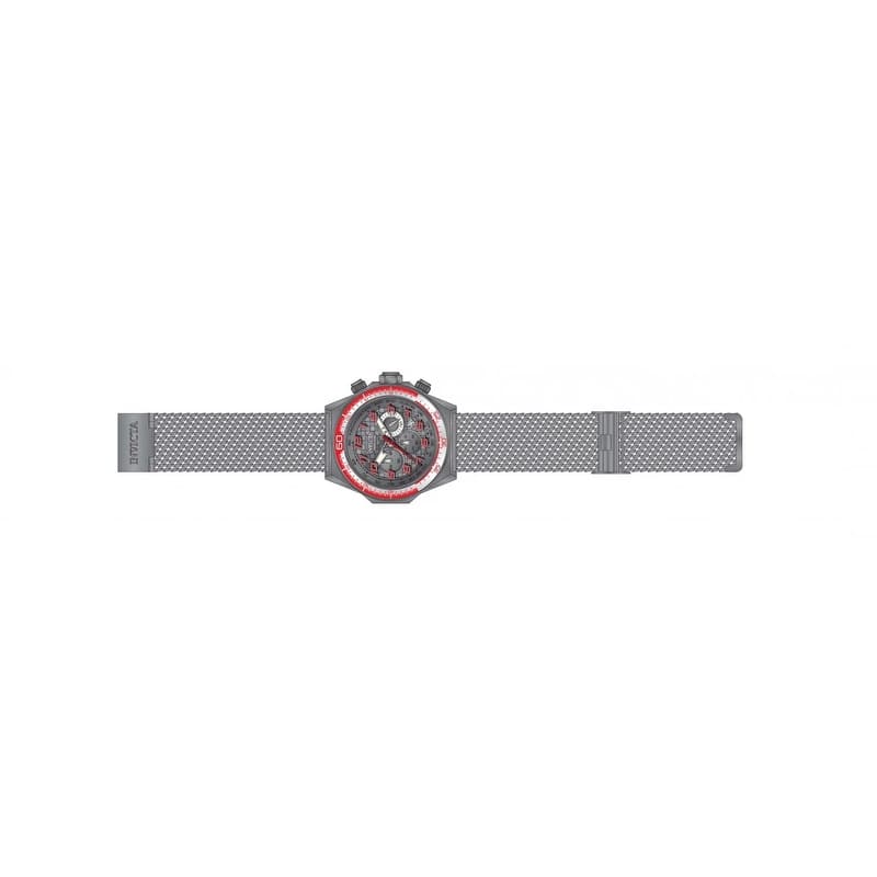 Invicta Men's 47904 Invicta Racing Quartz Chronograph Grey Dial Watch - Gray
