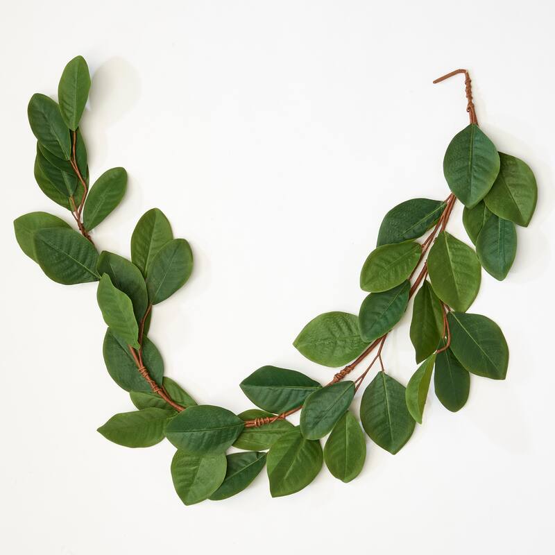 60" Magnolia Garland - Multicolor
