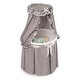 preview thumbnail 4 of 25, Empress Round Baby Bassinet with Canopy