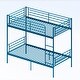 preview thumbnail 7 of 13, Bunk Bed Twin Over Twin with Ladder and high Guardrail,Detachable Bunk Beds