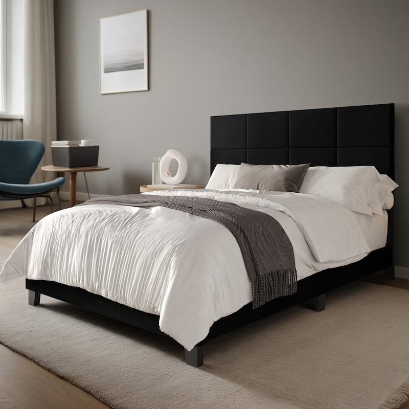 Clayfell Lufkin Upholstered Panel Bed