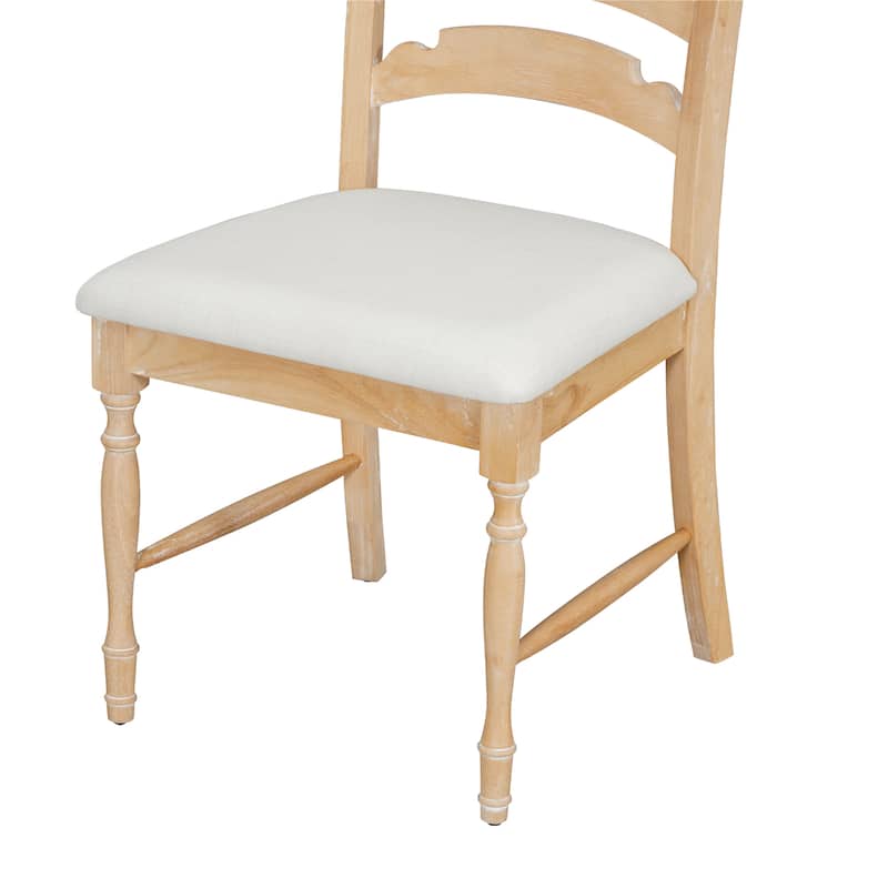 Vintage Traditional 4-Piece Upholstered Dining Chairs