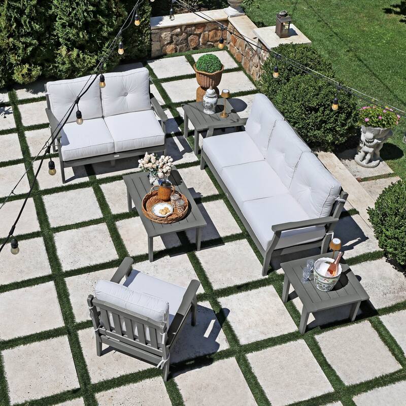 HIGHWOOD Lehigh 6-Piece Grand Deep Seating Set