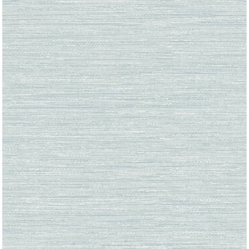 A-Street Prints Sheehan Light Blue Faux Grasscloth Wallpaper