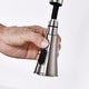preview thumbnail 9 of 15, Proox Commercial Single Handle Pull Down Sprayer Kitchen Sink Faucet