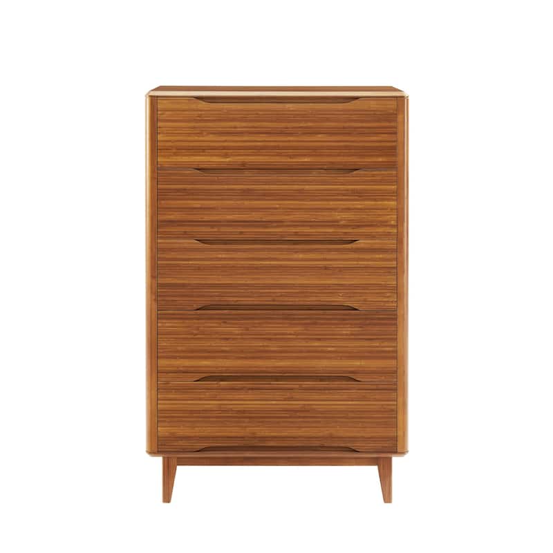 Dylan Five Drawer High Chest, Copper