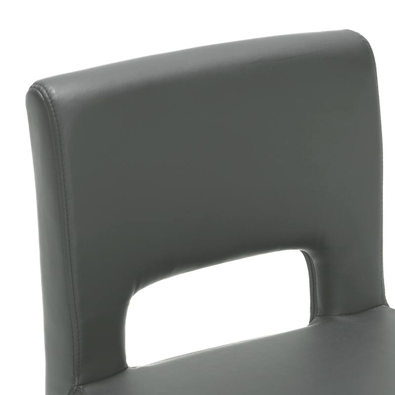 26" Counter Height Bar Stools Set of 2/3 with Metal Frame - 18"W x 23"D x 37.6"H