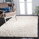 preview thumbnail 2 of 15, SAFAVIEH Handmade Shag Sirli Solid Wool Rug