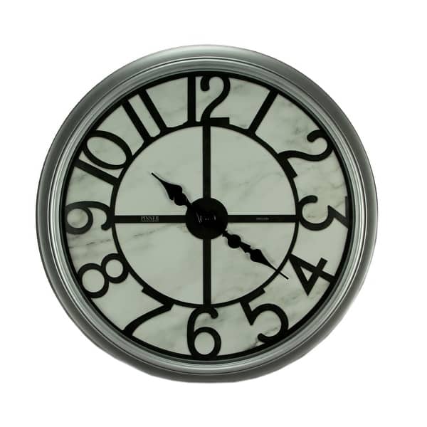 Shop Round Bevel Frame Oversize Wall Clock 30 Inch 30 X 30 X 3 Inches Overstock 29529103