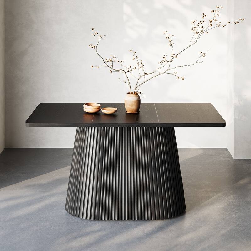 59'' Modern Rectangular Dining Table for 6