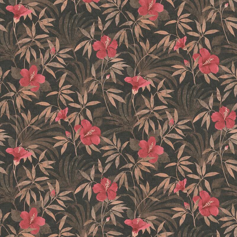 Advantage Malecon Multicolor Floral Wallpaper - 20.9in x 396in x 0.025in - 20.9in x 396in x 0.025in