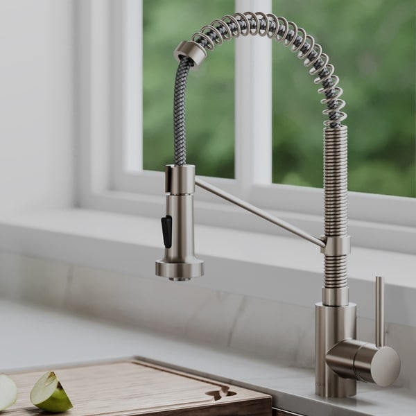 Kraus KPF-1610 Bolden Commercial 2-Function Pulldown Kitchen Faucet. Opens flyout.