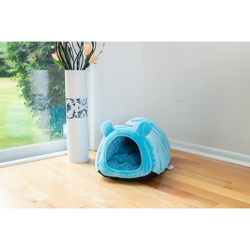 Tube Shape Cat Bed - 20"(L) x 14"(W) x 11"(H)
